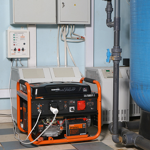 Petrol Generator DAEWOO GDA 7500DPE-3_7